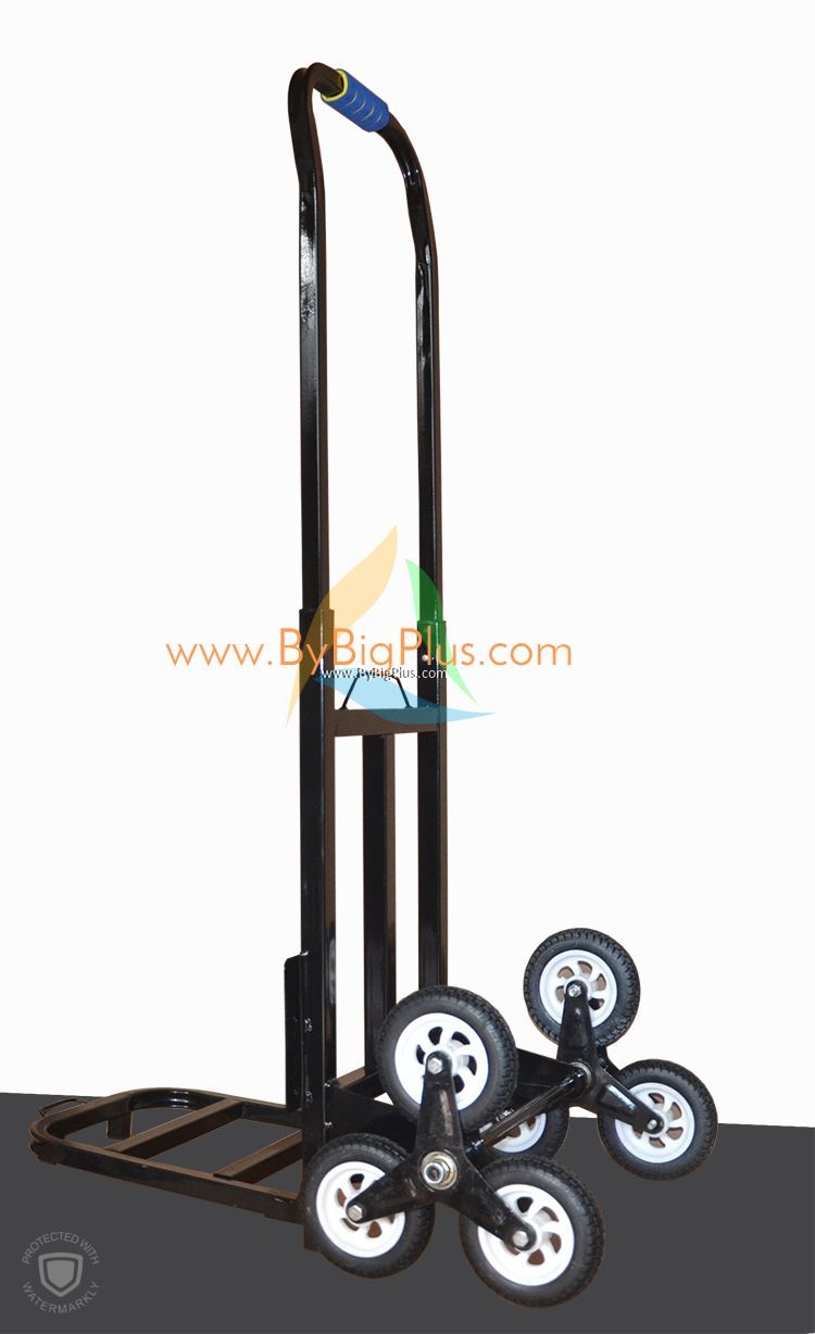 Hand Truck Trolley ByBigPlus 150kg 6Wheel Stair Climbing Trolley