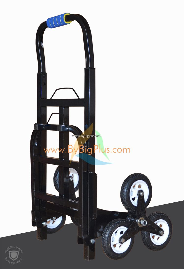 Hand Truck Trolley ByBigPlus 150kg 6Wheel Stair Climbing Trolley
