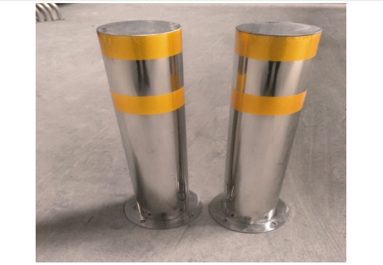 Bollard Stainless Steel Heavy Duty Bollard 6.5inches Diameter, Height