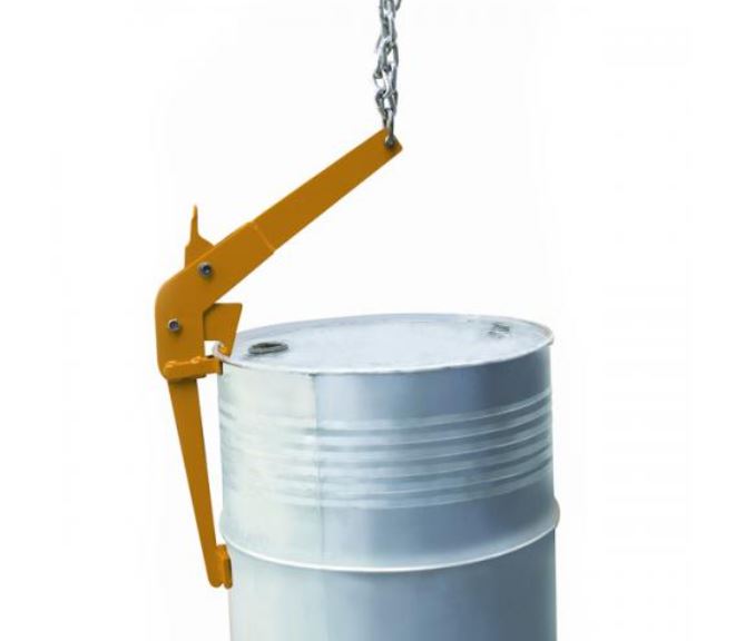Drum Clamp Camlock x 410mm Vertical Lift Drum Clamp Lift Drum Clamp